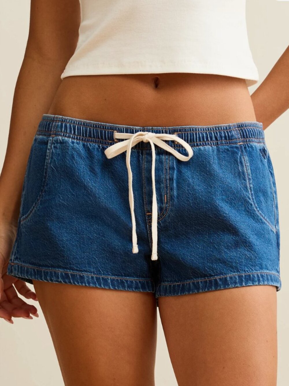 American Eagle Super Low-Rise Pull-On Short